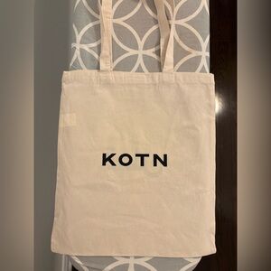 KOTN 100% Cotton Tote Bag